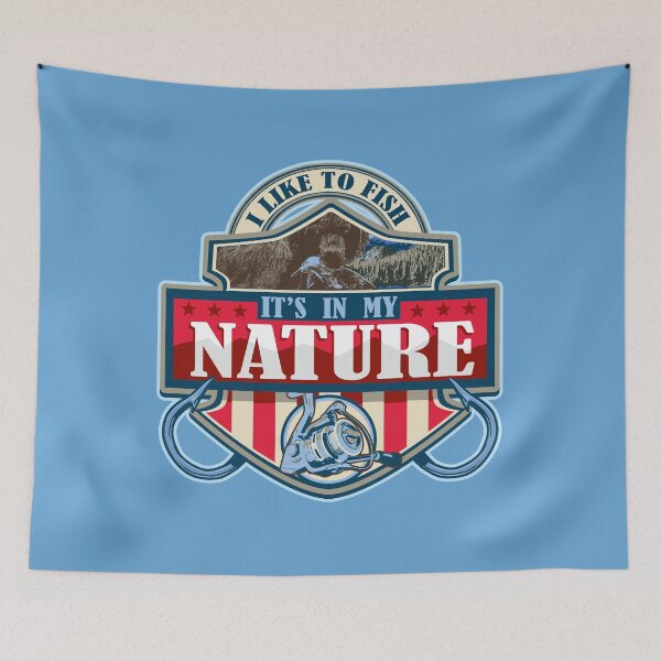 Item preview, Fishing is in my nature- Classic design designed and sold by SouthBrand.