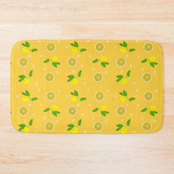 Item preview, Lemon Yellow | Fruity pattern on yellow background designed and sold by Rimkidd.