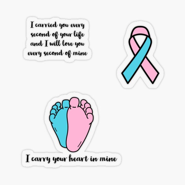 Item preview, Miscarriage Sticker Pack designed and sold by tristahx.
