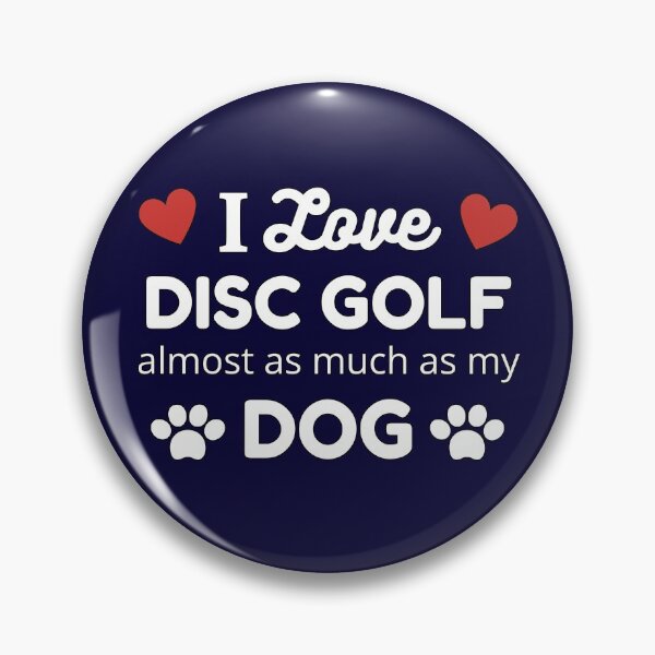 Item preview, Love Disc Golf and Dogs designed and sold by TommysShop.