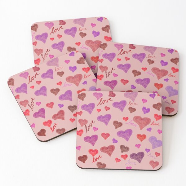 Item preview, Be my Valentine Love and Pink Hearts designed and sold by EQRoy.