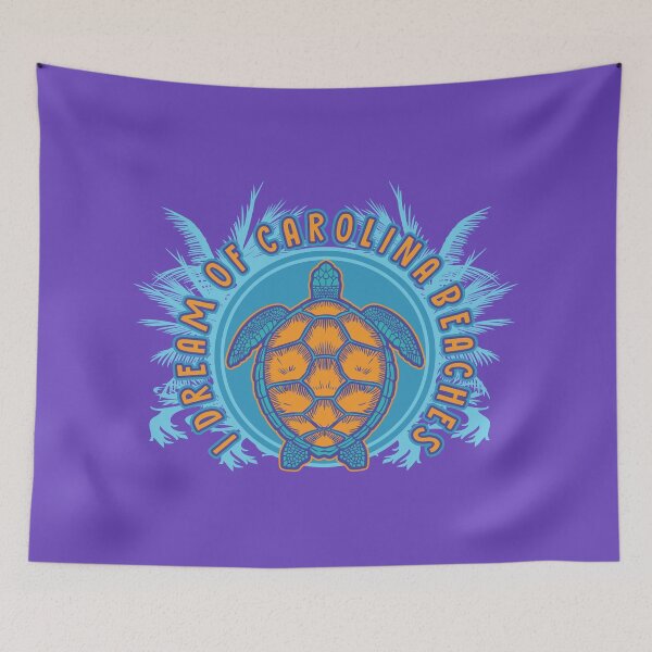 Item preview, Carolina Beaches! Sea turtles and palms designed and sold by SouthBrand.
