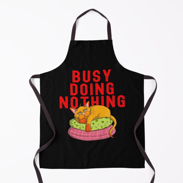 Item preview, Busy Doing Nothing Lazy Cat designed and sold by ecdato.