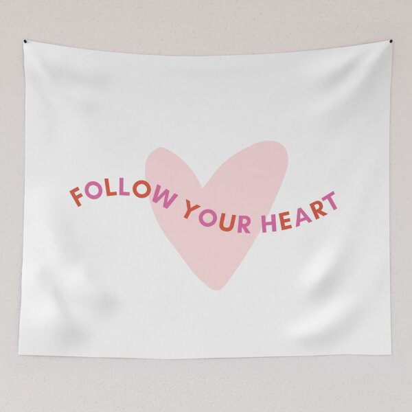Item preview, Follow Your Heart designed and sold by Dollfacedesign.