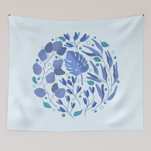 Item preview, Leaves in Harmony designed and sold by ethnicdrawing.