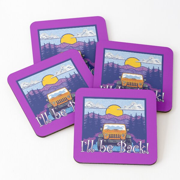 Item preview, I'll be back! The wonderful Mountains!  designed and sold by SouthBrand.