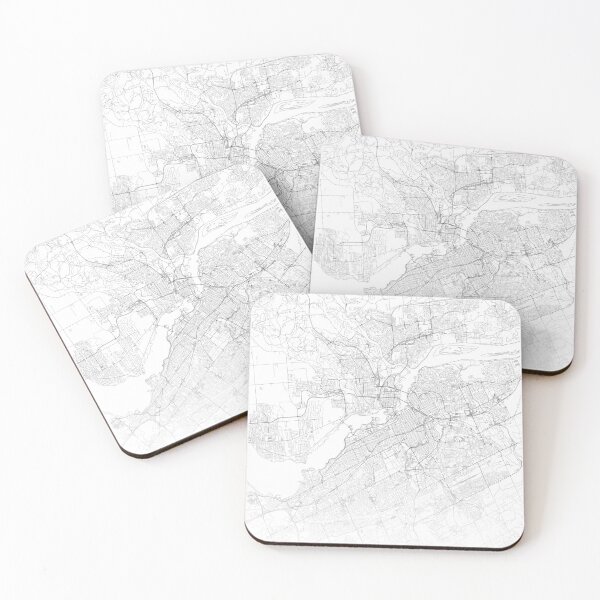 Item preview, Ottawa Map, Art Print By LandSartprints designed and sold by LandSartprints.