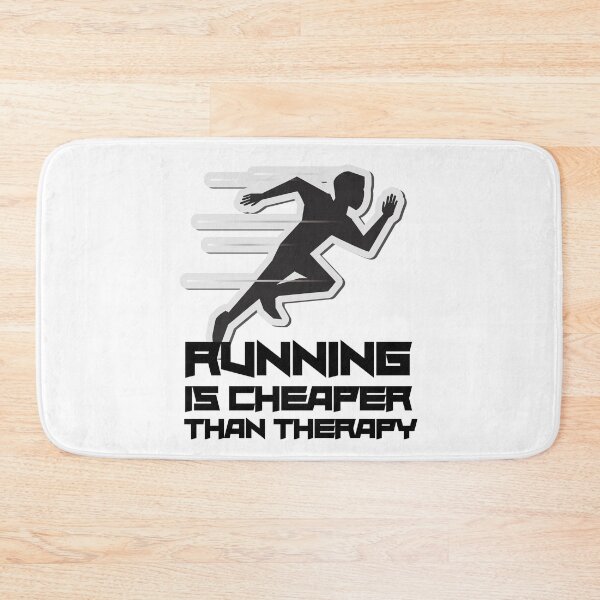 Item preview, Running Is Cheaper Than Therapy designed and sold by Xrizen  Designs.