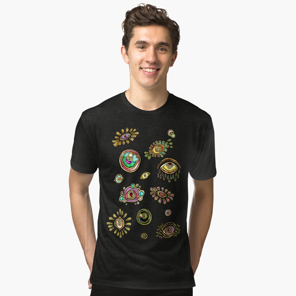 Item preview, Tri-blend T-Shirt designed and sold by werewolfmack.
