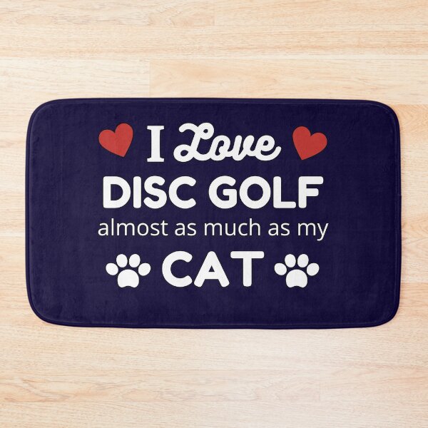 Item preview, Love Disc Golf and Cats designed and sold by TommysShop.