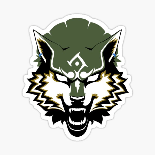 Logo WolfLink sur mesure (The Legend of Zelda-Twilight Princess) Sticker