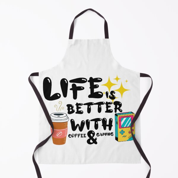 Item preview, Life Is Better With Coffee And Gaming designed and sold by Xrizen  Designs.