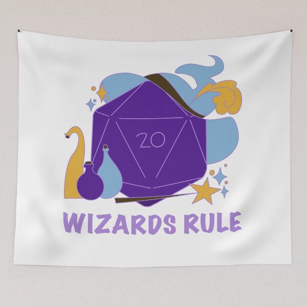 Item preview, Wizard D20 designed and sold by artandstarstuff.
