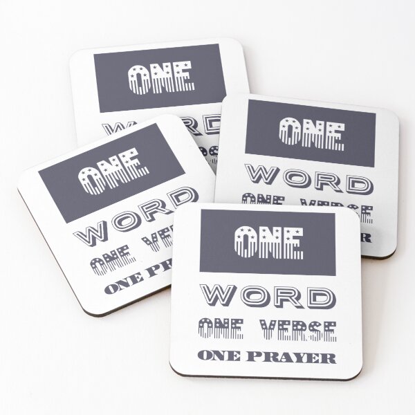 Item preview, Copy of One Word One Verse One Prayer designed and sold by Maadio.