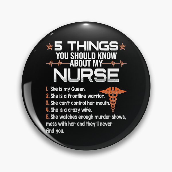 Item preview, 5 things you should know about my nurse  designed and sold by birdmorrison.