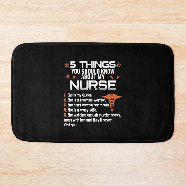 Item preview, 5 things you should know about my nurse  designed and sold by birdmorrison.