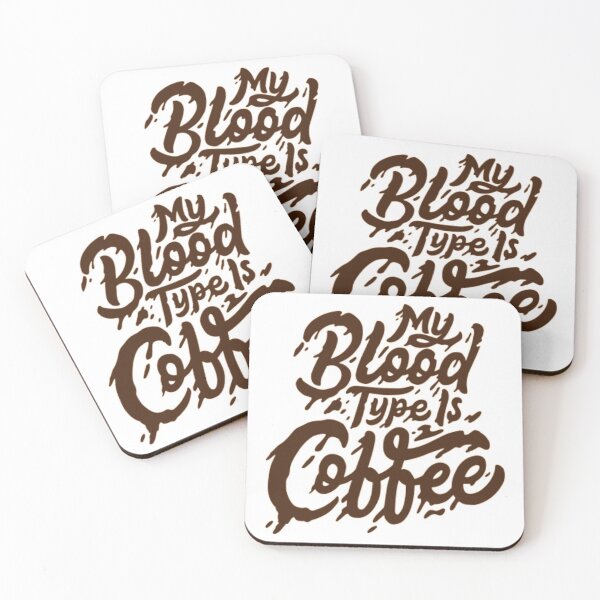Item preview, My Blood Type of Coffee designed and sold by Ramen  De.