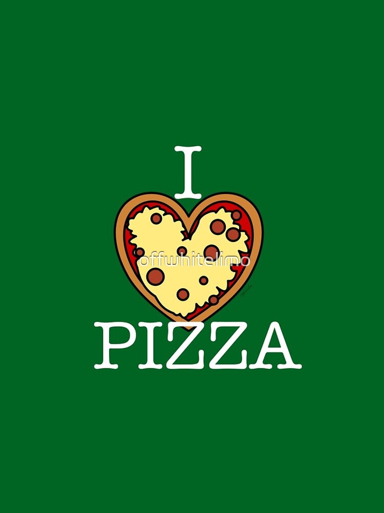 "I love pizza! what more can say we all love pizza" iPhone Case for