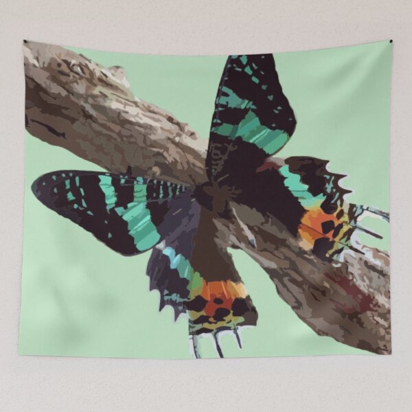 Item preview, The butterfly on a branch designed and sold by Karine Dupras.