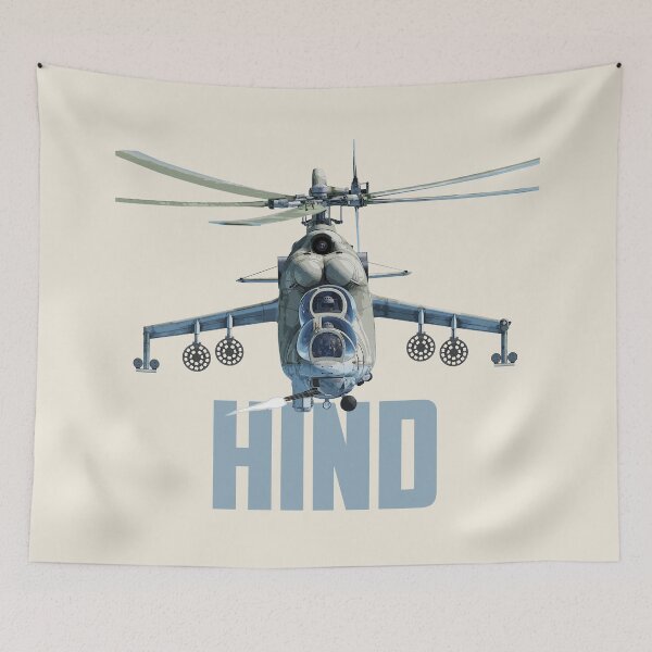 Item preview, Mi-24 Hind T-Shirt designed and sold by FlyNeX.
