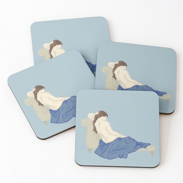 Item preview, Simple Impressionist Lady designed and sold by Mackenzie Hannan.