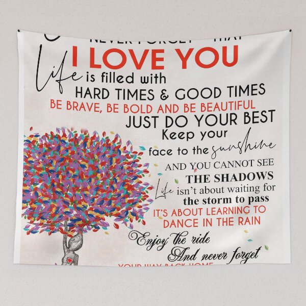 Item preview, To My Granddaughter Never Forget That I Love You Trees, Love Grandma designed and sold by Wonmater.