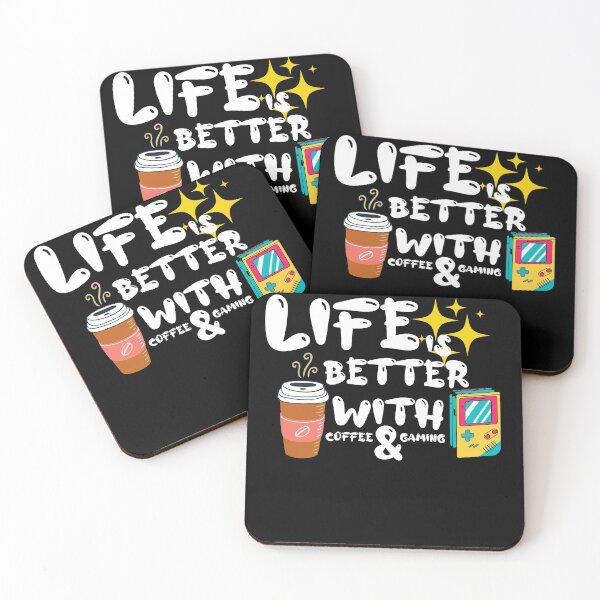 Item preview, Copy of Life Is Better With Coffee And Gaming designed and sold by Xrizen  Designs.