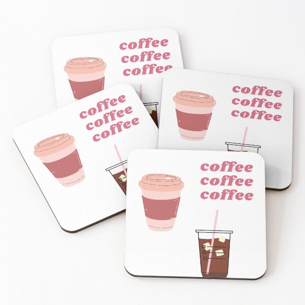Item preview, Cute Pink Coffee Shop Favorites Pack designed and sold by natalieritchie.
