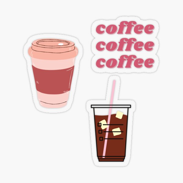 Hand Drawn Pink Coffee Go Cup 库存矢量图（免版税）347825909