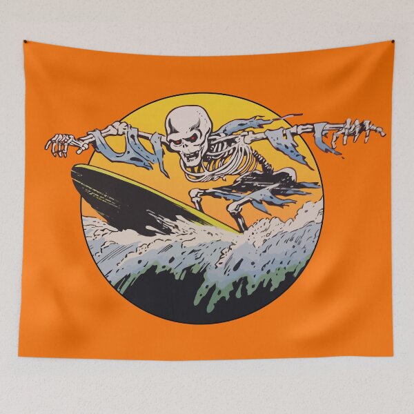 Item preview, Surfin' Skeledude designed and sold by KaminaDash.