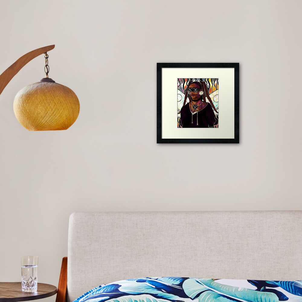 Item preview, Framed Art Print designed and sold by werewolfmack.
