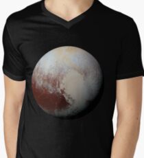 Camiseta de cuello en V Plutón