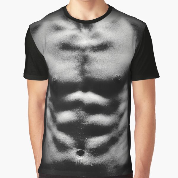 Ripped Abs T Shirts Redbubble - six pack t shirts roblox