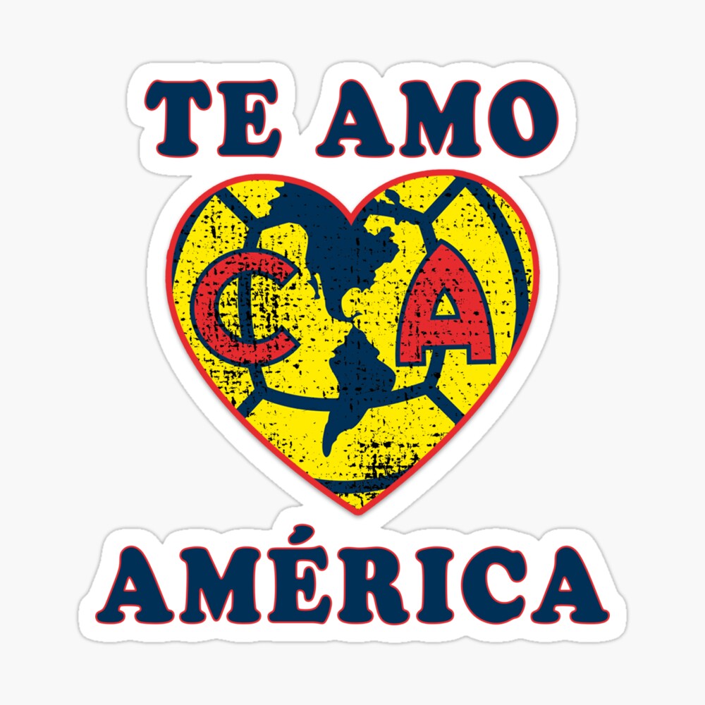 Imán «Las Aguilas De Club America - Te Amo America Selección Mexicana De  Fútbol Regalos Para La Familia.» de masterbones | Redbubble
