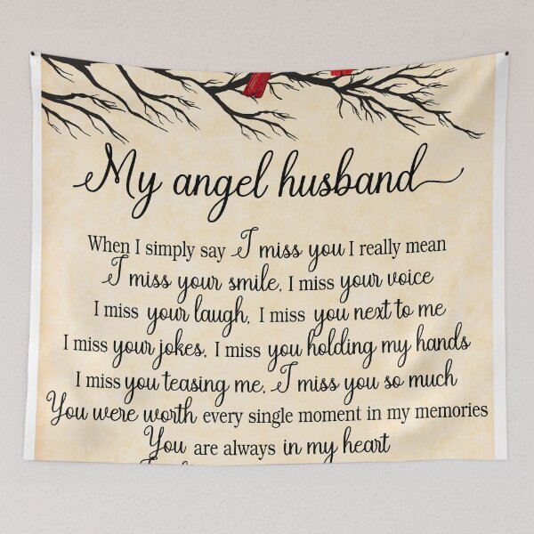 Item preview, Cardinal To My Angel Husband My Soulmate, From Wife To Husband designed and sold by Wonmater.