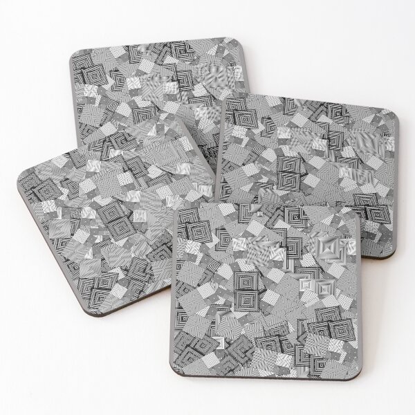 Item preview, Fibonacci squares dazzle camouflage designed and sold by Ziyodus.