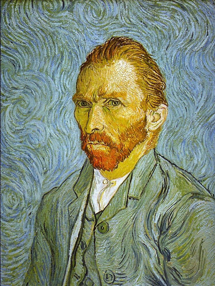'Self Portrait' by Vincent Van Gogh (Reproduction) by RozAbellera
