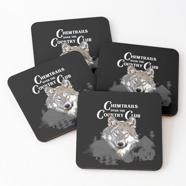 Item preview, Chemtrails Over the Country Club Wolf Gift  designed and sold by CJacobsDesigns.