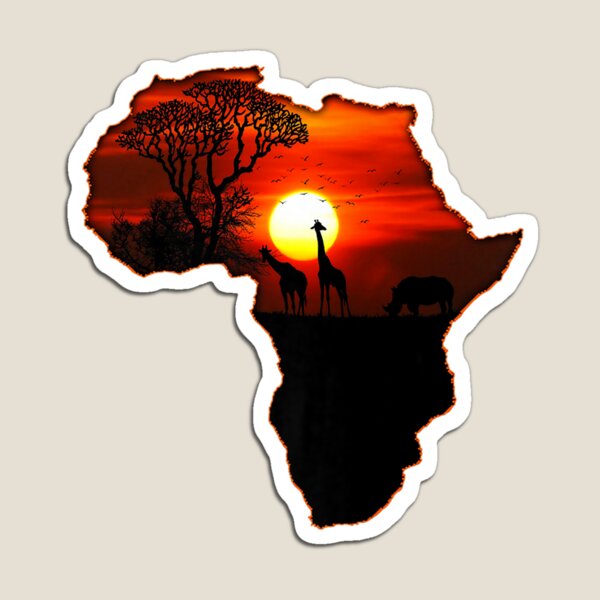 Item preview, South African big five safari sunset designed and sold by linhkaphung.