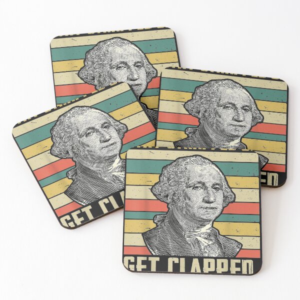 Item preview, Stay Strapped or Get Clapped Vintage George Washington designed and sold by Lukifo-Mission.