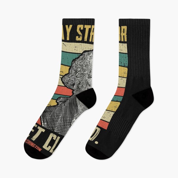 Item preview, Stay Strapped or Get Clapped Vintage George Washington designed and sold by Lukifo-Mission.