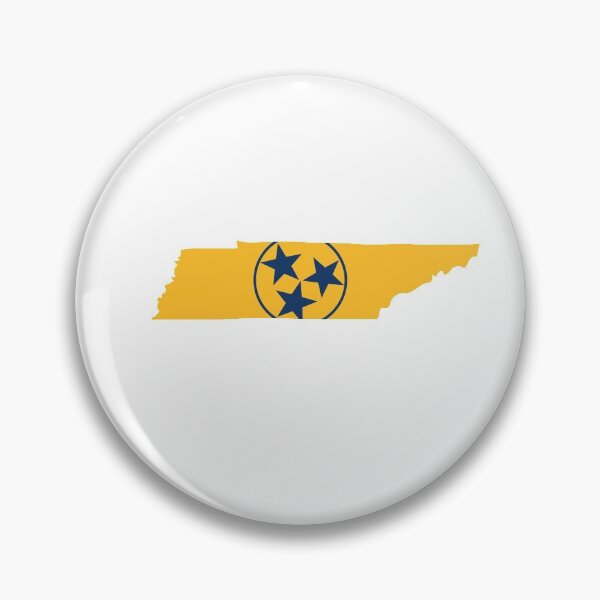 Item preview, Tennessee State Lines - Tri-Star (Navy/Gold) Nashville designed and sold by Homegrown Threads.