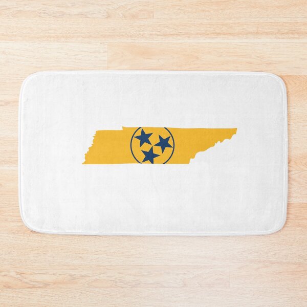 Item preview, Tennessee State Lines - Tri-Star (Navy/Gold) Nashville designed and sold by Homegrown Threads.