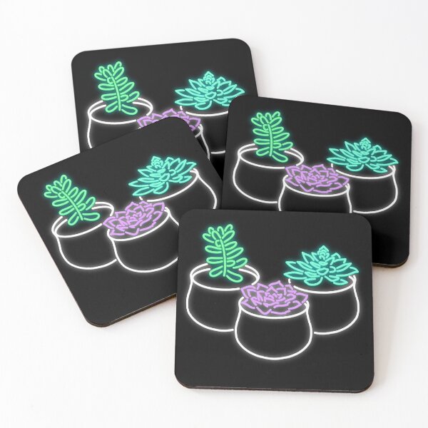 Item preview, Neon Sign Succulent designed and sold by RefractionArt.