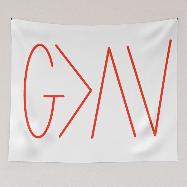 Item preview, Red God is Greater than the Ups and Downs designed and sold by SM27335.
