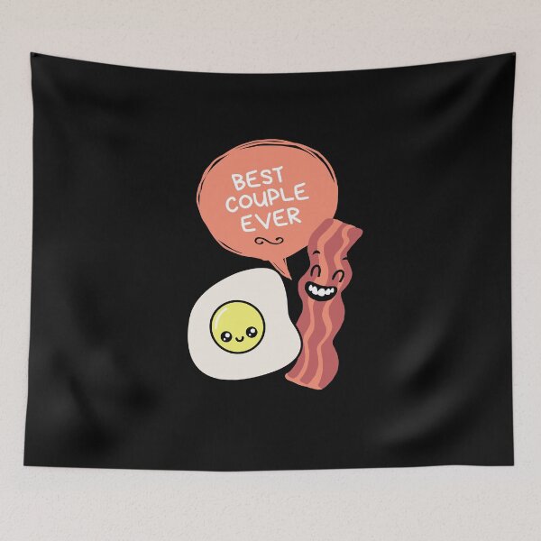 Item preview, Bacon is my valentine designed and sold by thegoldenyears.