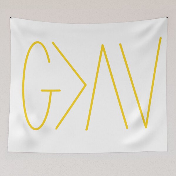 Item preview, Yellow God is Greater than the Ups and Downs designed and sold by SM27335.