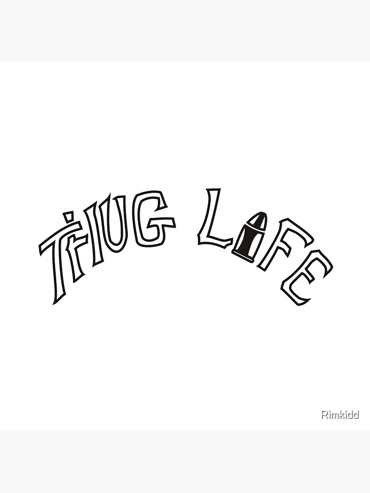 Thug Life 2pac Tupac Shakur Tattoo