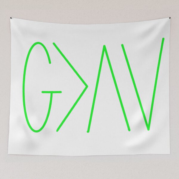 Item preview, Green God is Greater than the Ups and Downs designed and sold by SM27335.