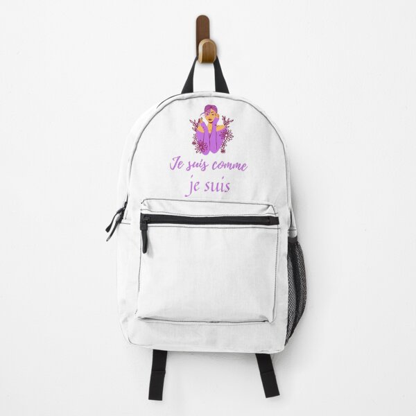 Item preview, I am what I am - popular french quotes lovers theme gifts (in white) designed and sold by RebelliousRosee.